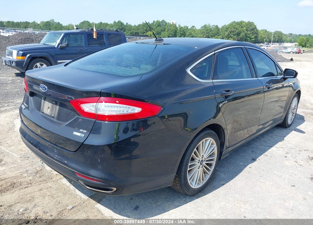 2016 FORD FUSION SE VIN: 3FA6P0T90GR278171