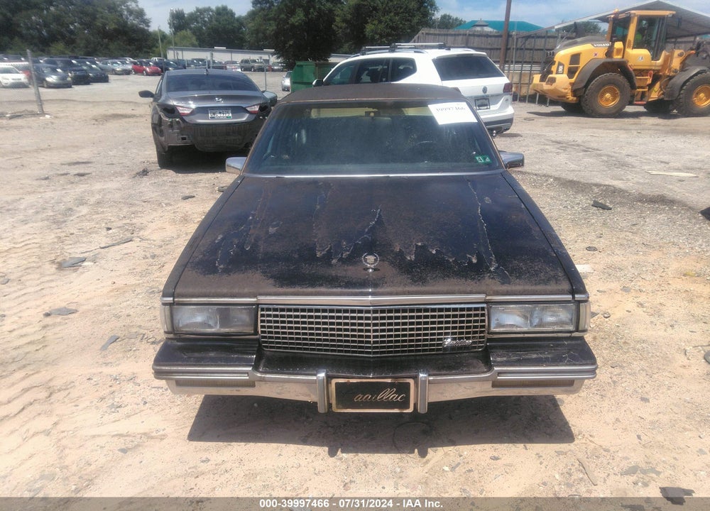 1988 CADILLAC DEVILLE VIN: 1G6CD5151J4232676
