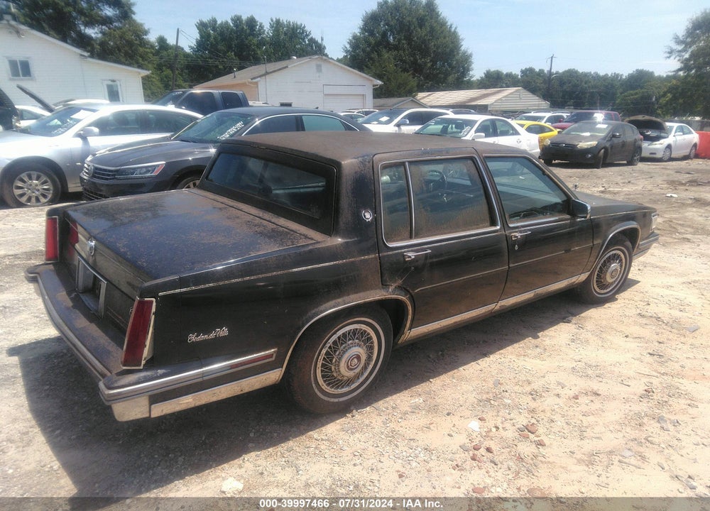 1988 CADILLAC DEVILLE VIN: 1G6CD5151J4232676