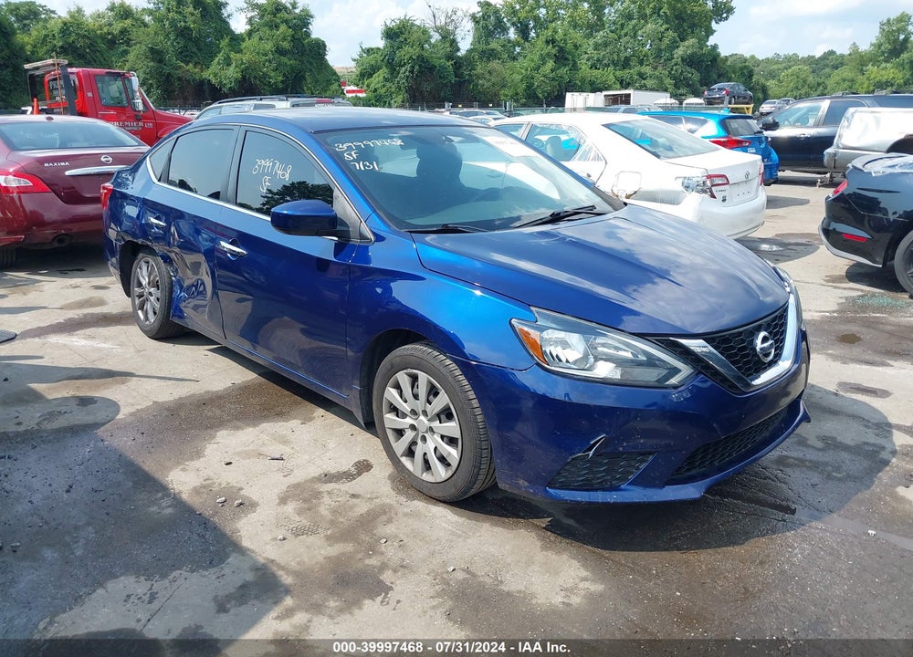 2017 NISSAN SENTRA SV VIN: 3N1AB7AP7HY299588