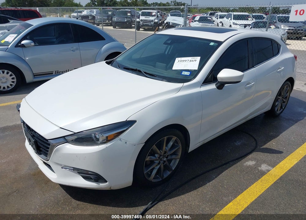 2018 MAZDA 3 GRAND TOURING VIN: 3MZBN1M38JM225105