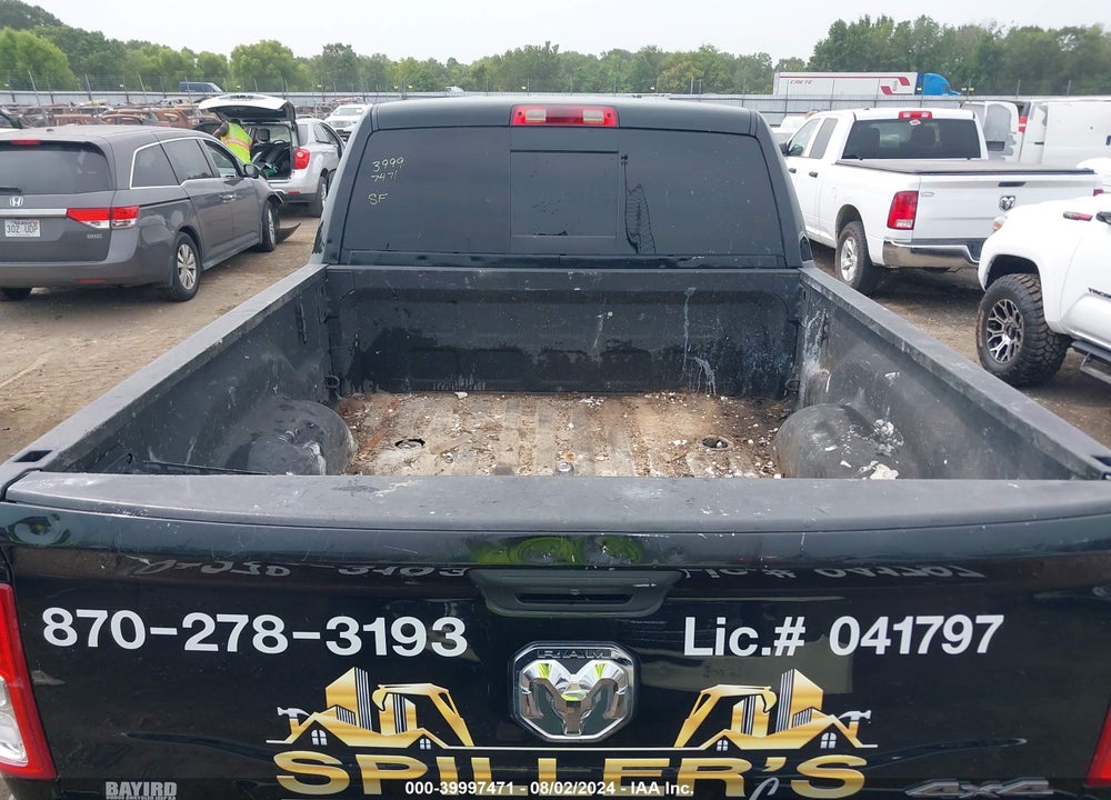 2020 RAM 2500 TRADESMAN 4X4 6'4 BOX VIN: 3C6UR5CL9LG192861
