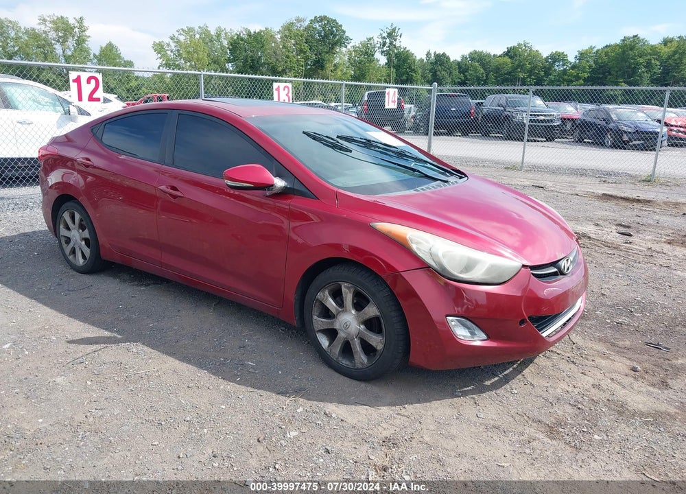 2012 HYUNDAI ELANTRA LIMITED (ULSAN PLANT) VIN: KMHDH4AE9CU327985