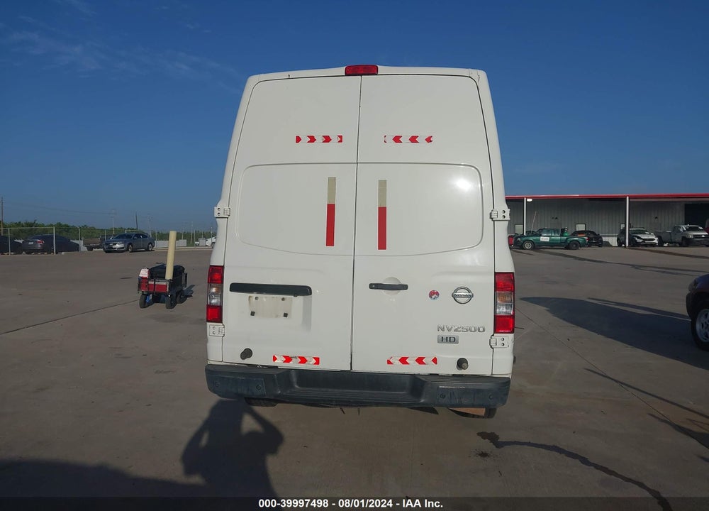 2015 NISSAN NV CARGO NV2500 HD SV V6 VIN: 1N6BF0LYXFN801584