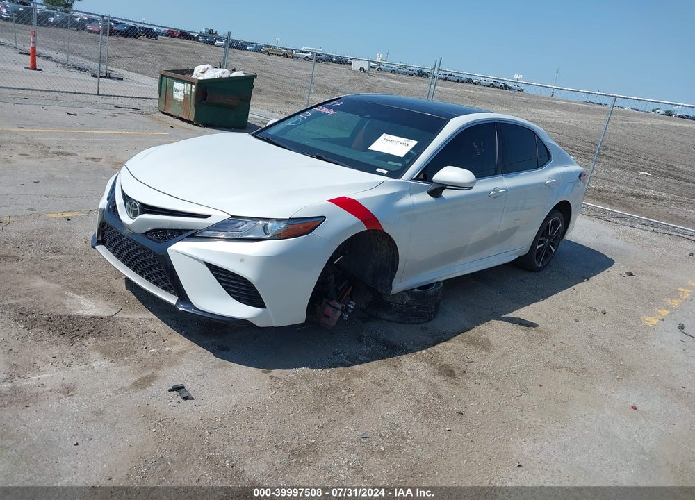 2018 TOYOTA CAMRY XSE VIN: 4T1B61HK8JU650686