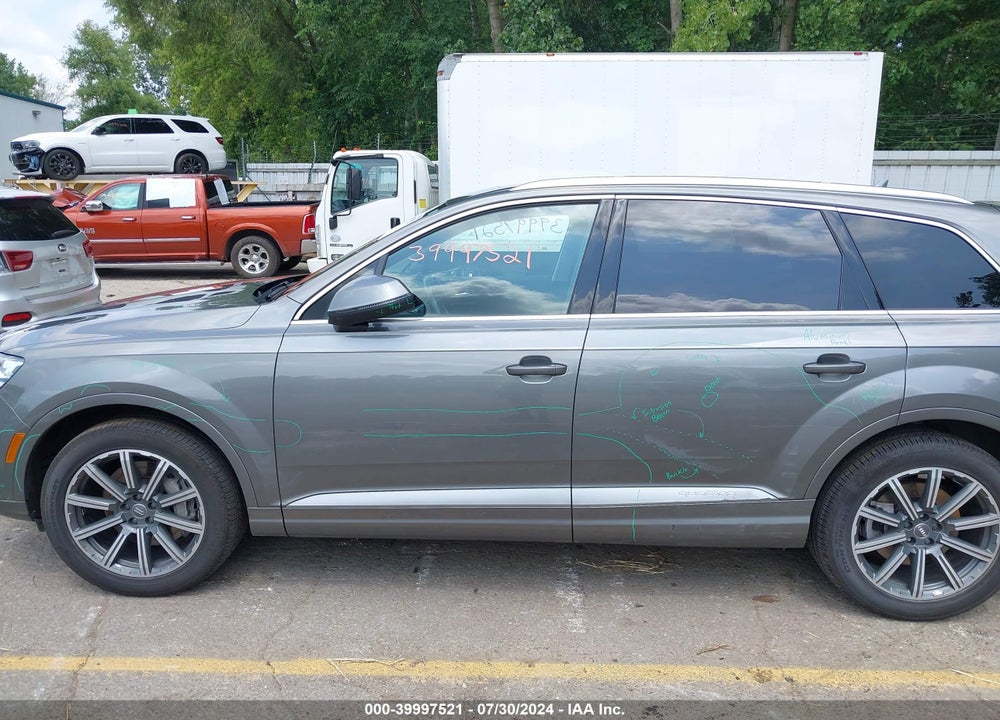 2017 AUDI Q7 3.0T PREMIUM VIN: WA1LAAF71HD001791