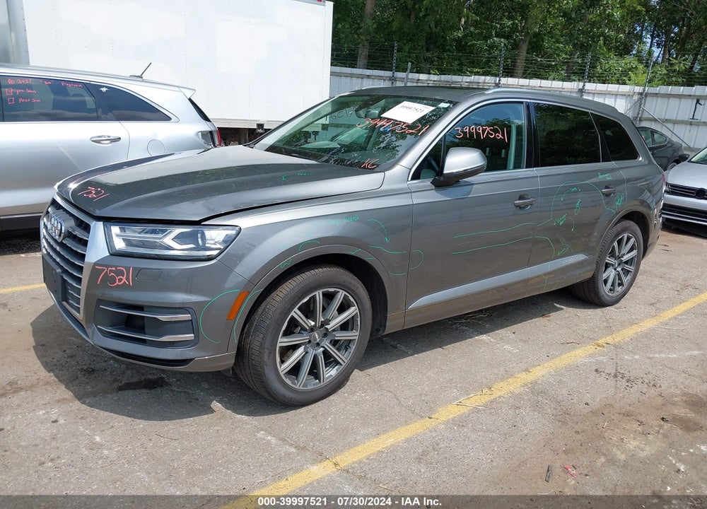 2017 AUDI Q7 3.0T PREMIUM VIN: WA1LAAF71HD001791