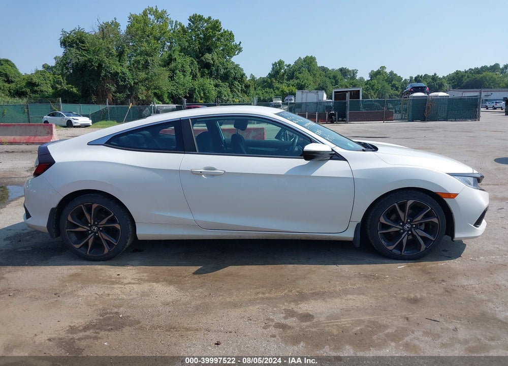 2019 HONDA CIVIC SPORT VIN: 2HGFC4A87KH309574
