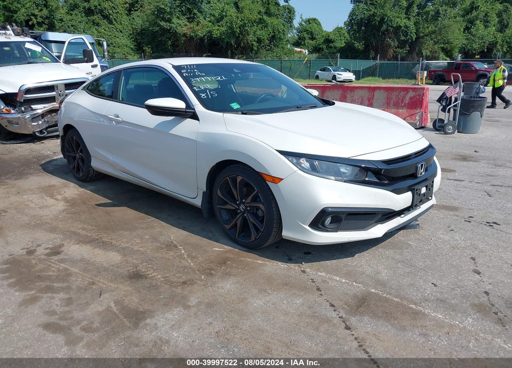 2019 HONDA CIVIC SPORT VIN: 2HGFC4A87KH309574