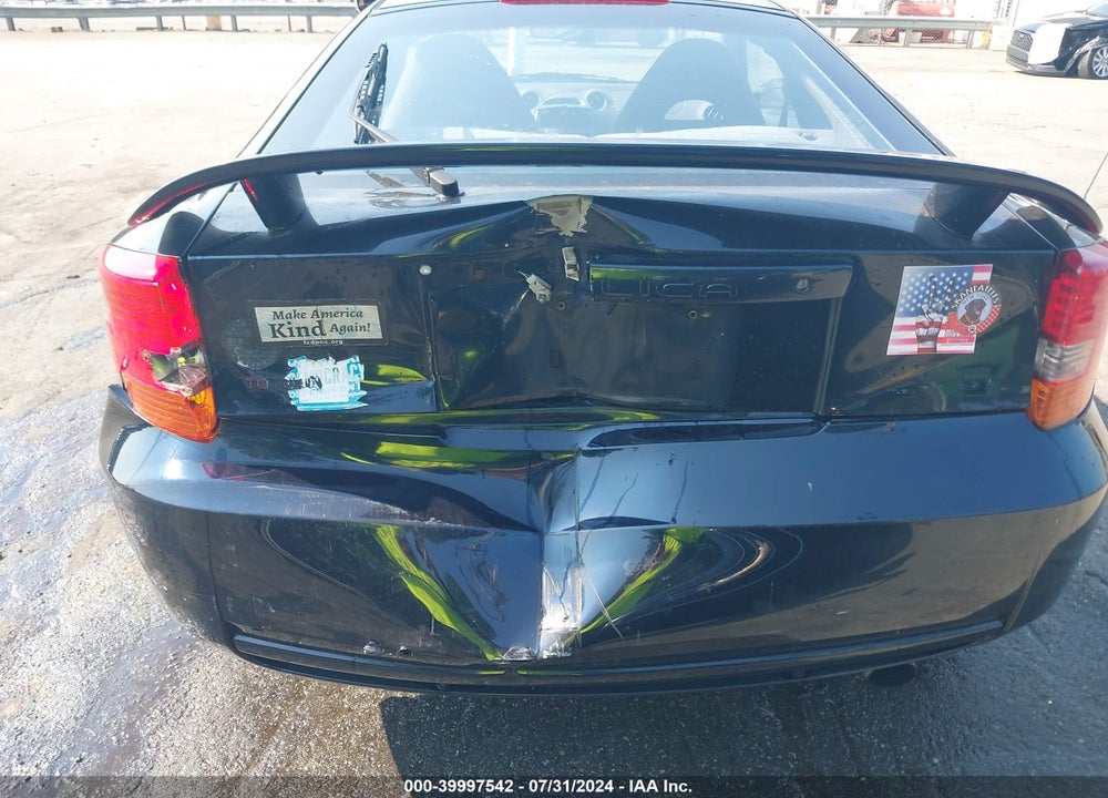 2000 TOYOTA CELICA GT VIN: JTDDR32T2Y0051172