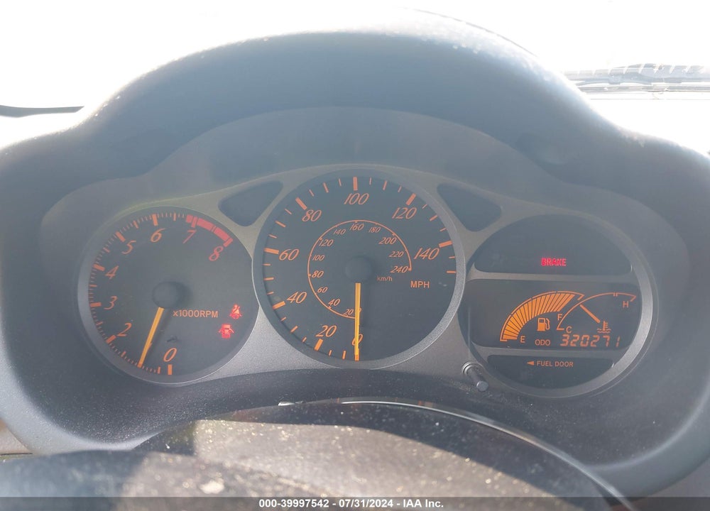 2000 TOYOTA CELICA GT VIN: JTDDR32T2Y0051172