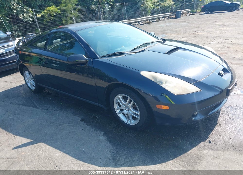 2000 TOYOTA CELICA GT VIN: JTDDR32T2Y0051172