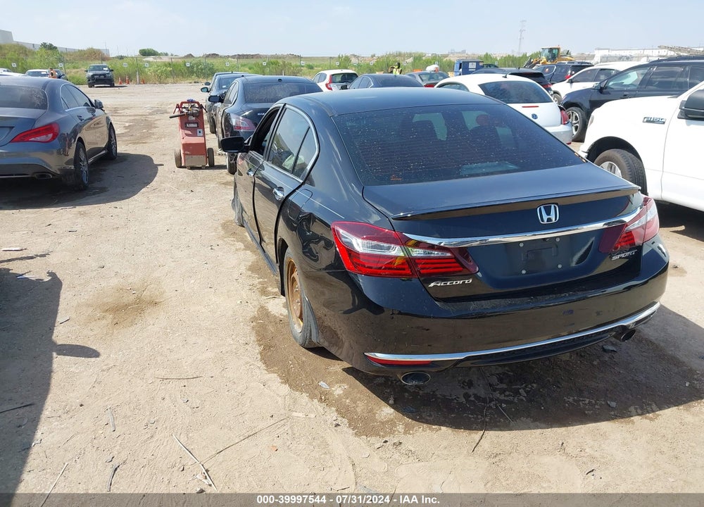 2017 HONDA ACCORD SPORT VIN: 1HGCR2F59HA253441