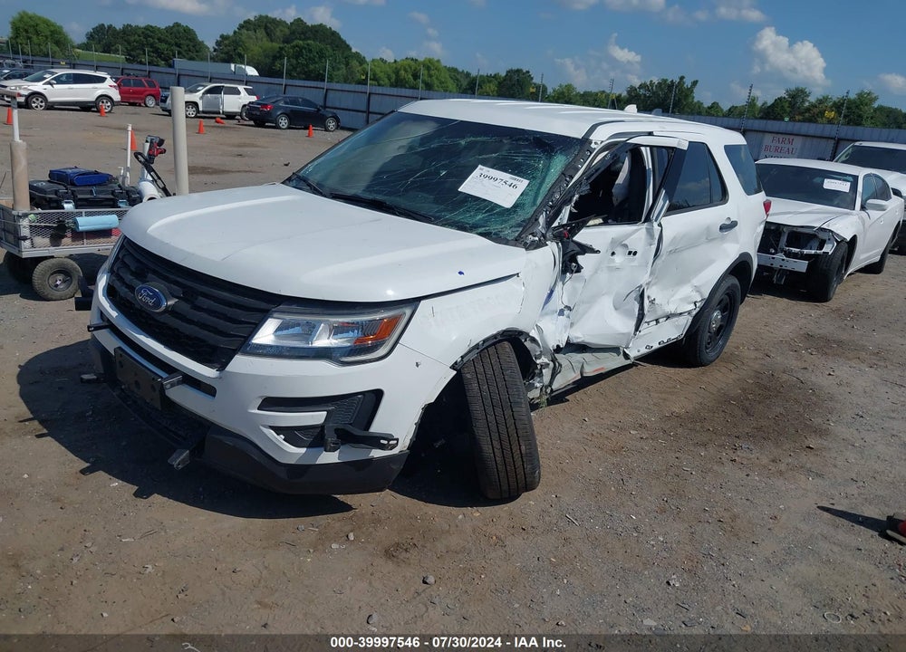 2018 FORD POLICE INTERCEPTOR UTILITY VIN: 1FM5K8AR8JGA15930