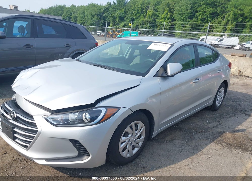 2017 HYUNDAI ELANTRA SE VIN: 5NPD74LF7HH167460