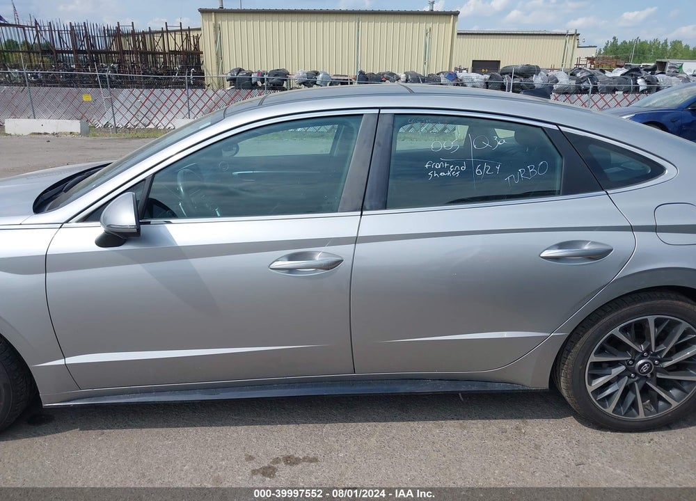 2020 HYUNDAI SONATA LIMITED VIN: 5NPEH4J25LH041947