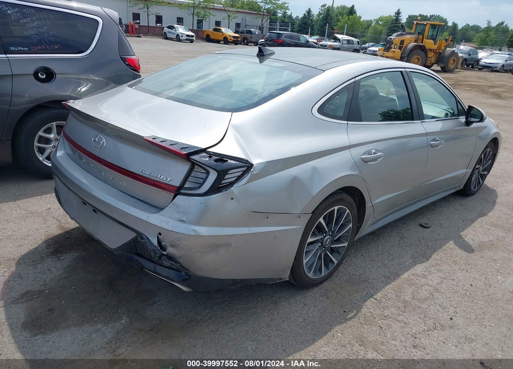 2020 HYUNDAI SONATA LIMITED VIN: 5NPEH4J25LH041947