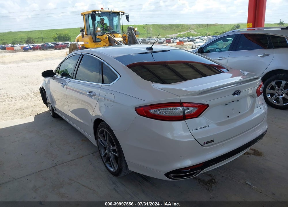 2016 FORD FUSION TITANIUM VIN: 3FA6P0K93GR275265