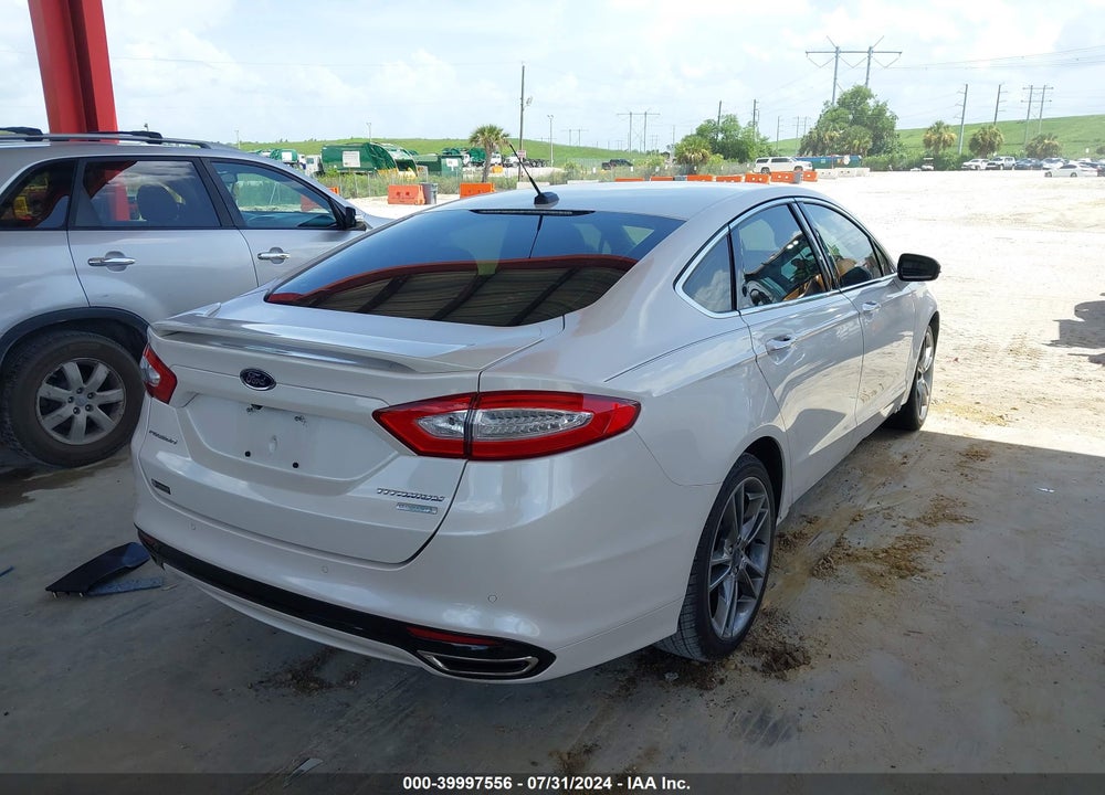 2016 FORD FUSION TITANIUM VIN: 3FA6P0K93GR275265