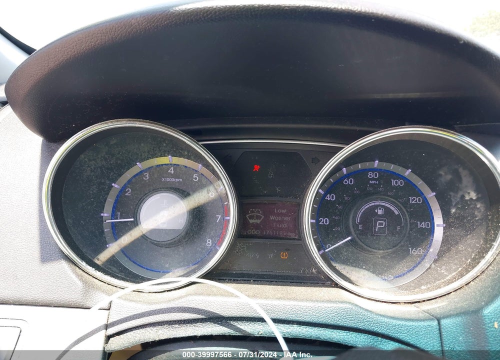 2011 HYUNDAI SONATA GLS VIN: 5NPEB4AC9BH037196