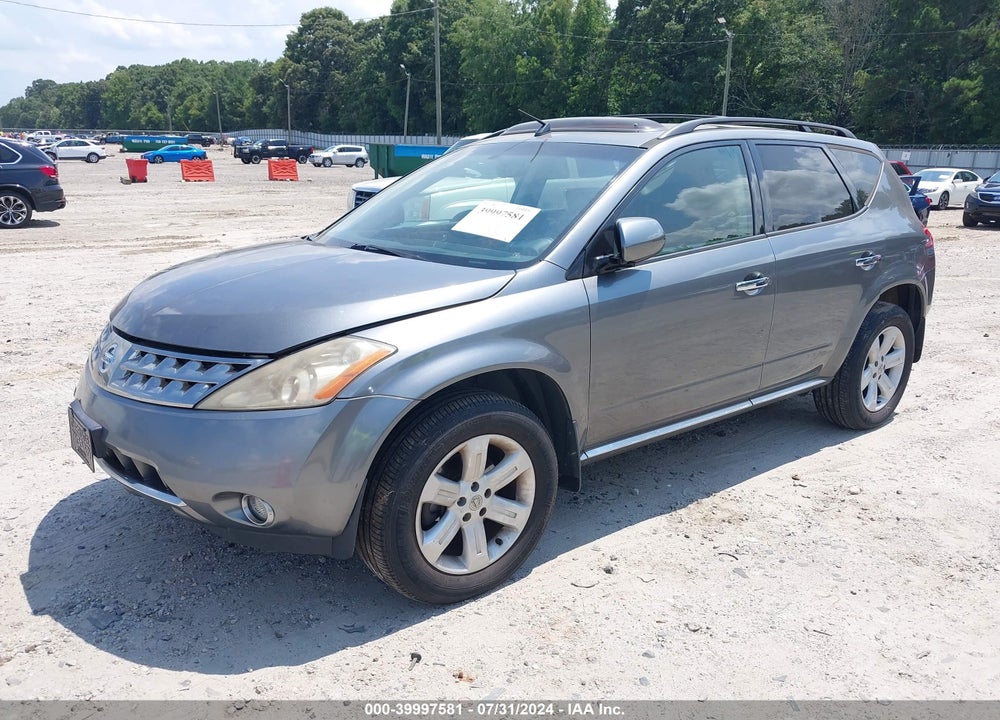 2006 NISSAN MURANO SL VIN: JN8AZ08T06W417282