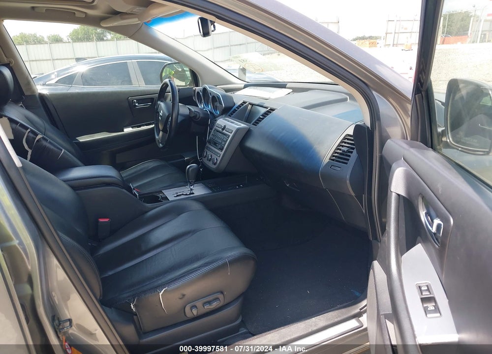 2006 NISSAN MURANO SL VIN: JN8AZ08T06W417282