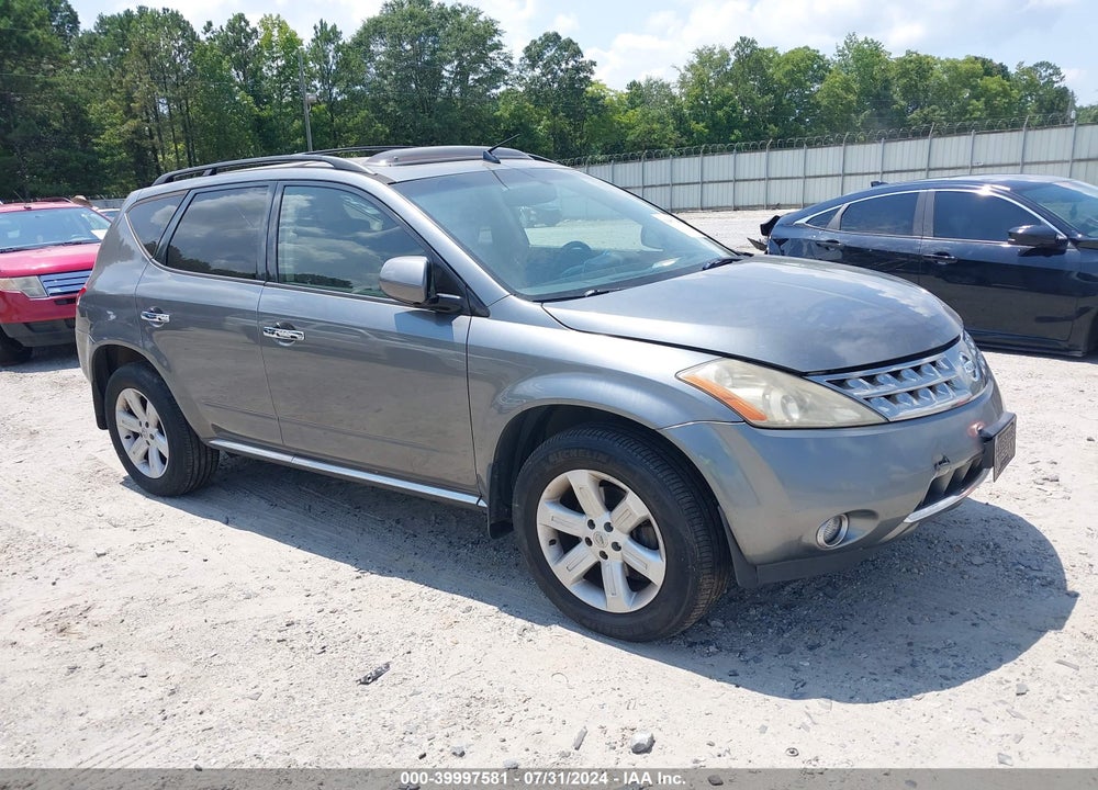 2006 NISSAN MURANO SL VIN: JN8AZ08T06W417282