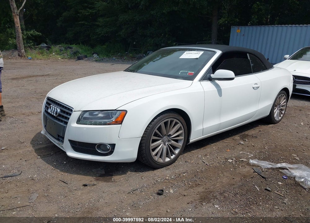 2010 AUDI A5 2.0T PREMIUM VIN: WAULFAFHXAN017677