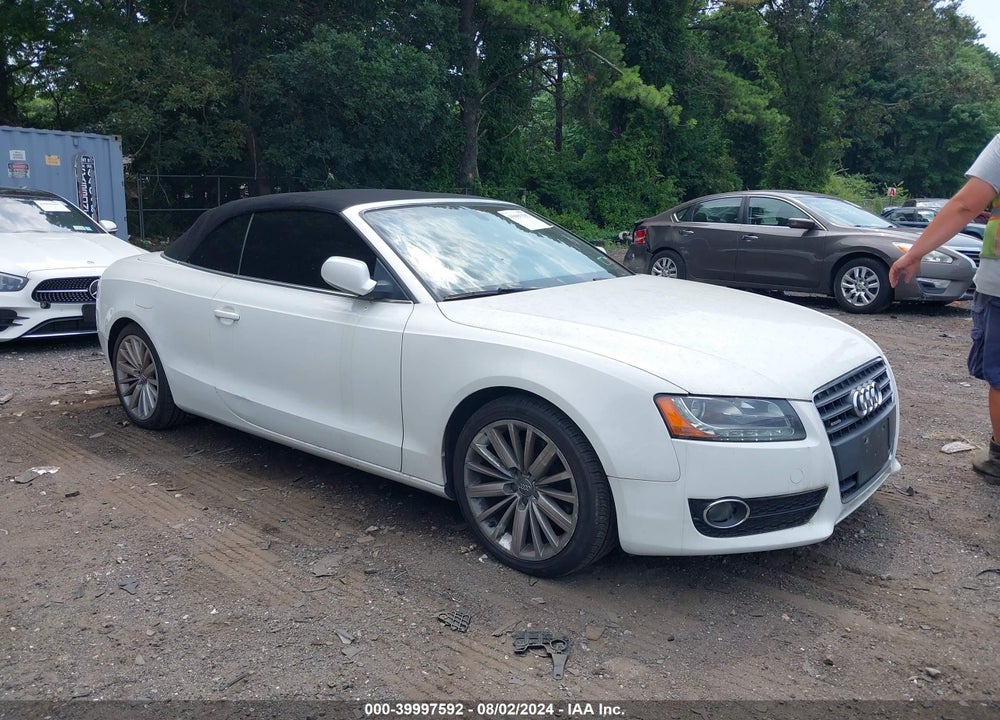 2010 AUDI A5 2.0T PREMIUM VIN: WAULFAFHXAN017677