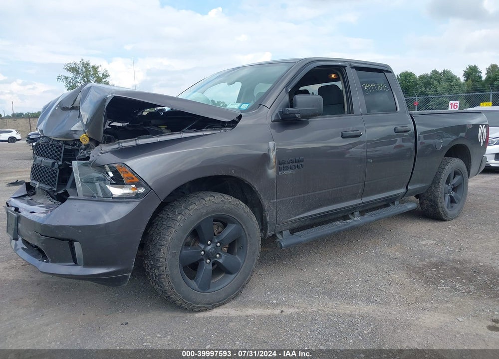 2019 RAM 1500 CLASSIC EXPRESS QUAD CAB 4X4 6'4 BOX VIN: 1C6RR7FG3KS534795