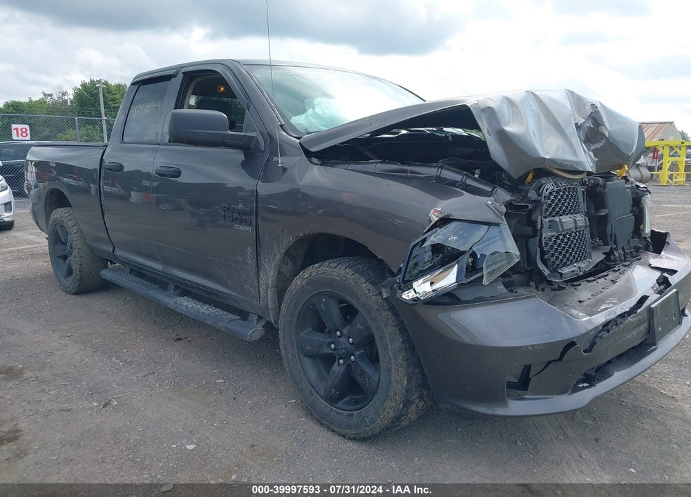 2019 RAM 1500 CLASSIC EXPRESS QUAD CAB 4X4 6'4 BOX VIN: 1C6RR7FG3KS534795