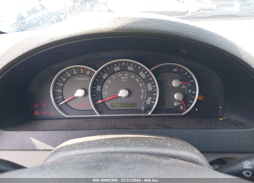 2007 KIA SORENTO LX VIN: KNDJD736X75718069