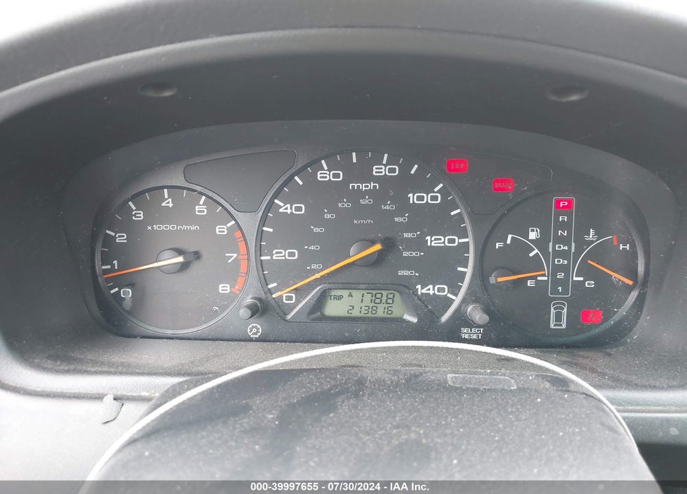 2001 HONDA ODYSSEY EX VIN: 2HKRL186X1H514035