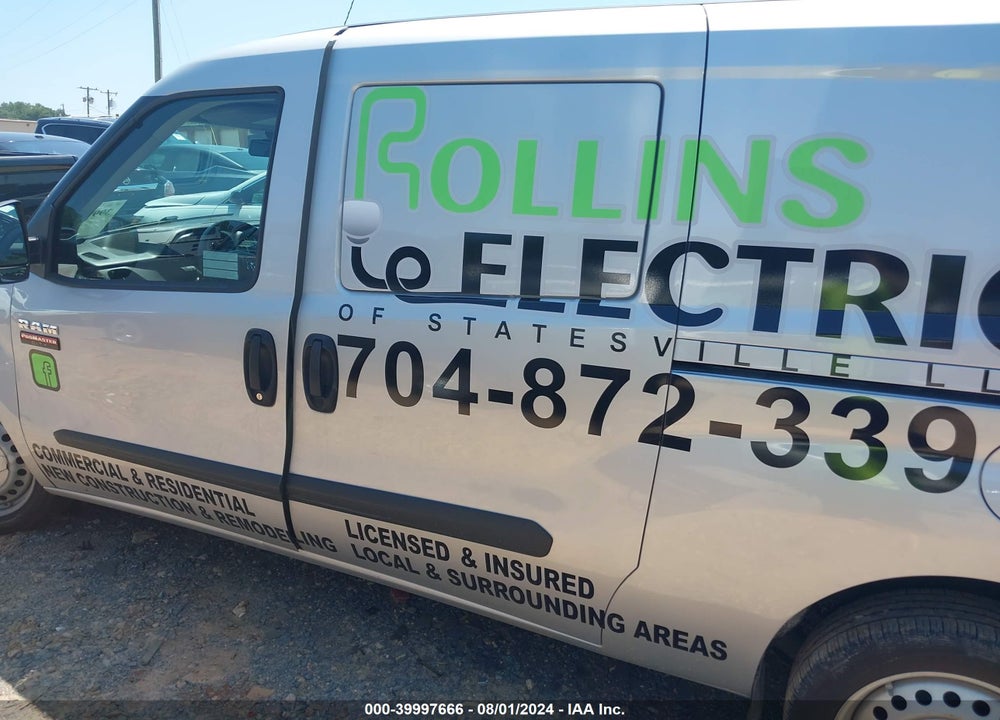 2019 RAM PROMASTER CITY TRADESMAN VIN: ZFBHRFAB3K6M07809