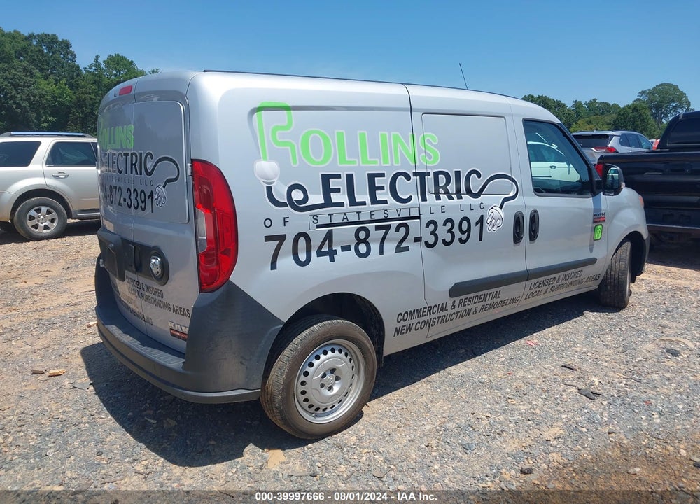 2019 RAM PROMASTER CITY TRADESMAN VIN: ZFBHRFAB3K6M07809