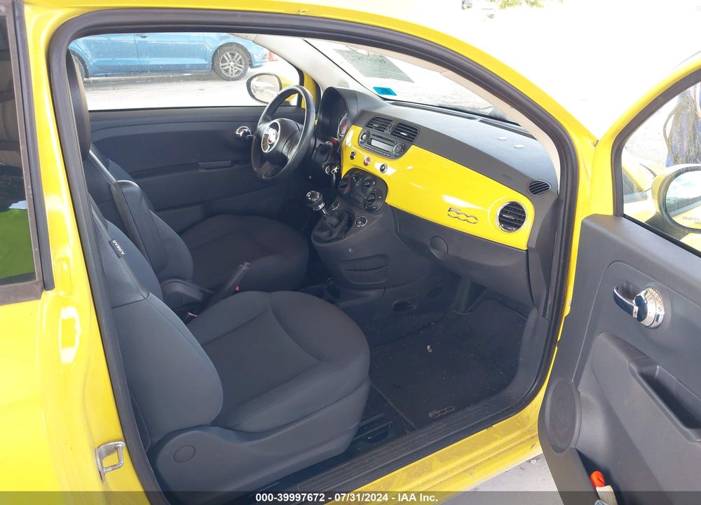 2013 FIAT 500 POP VIN: 3C3CFFAR7DT528742