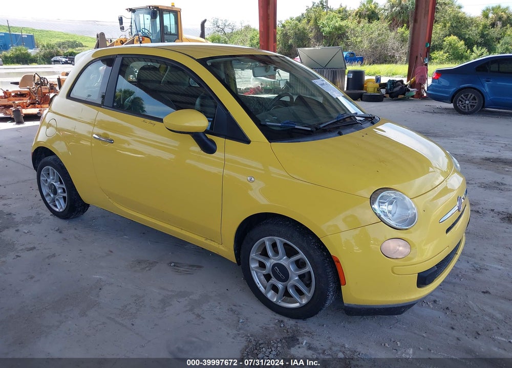2013 FIAT 500 POP VIN: 3C3CFFAR7DT528742