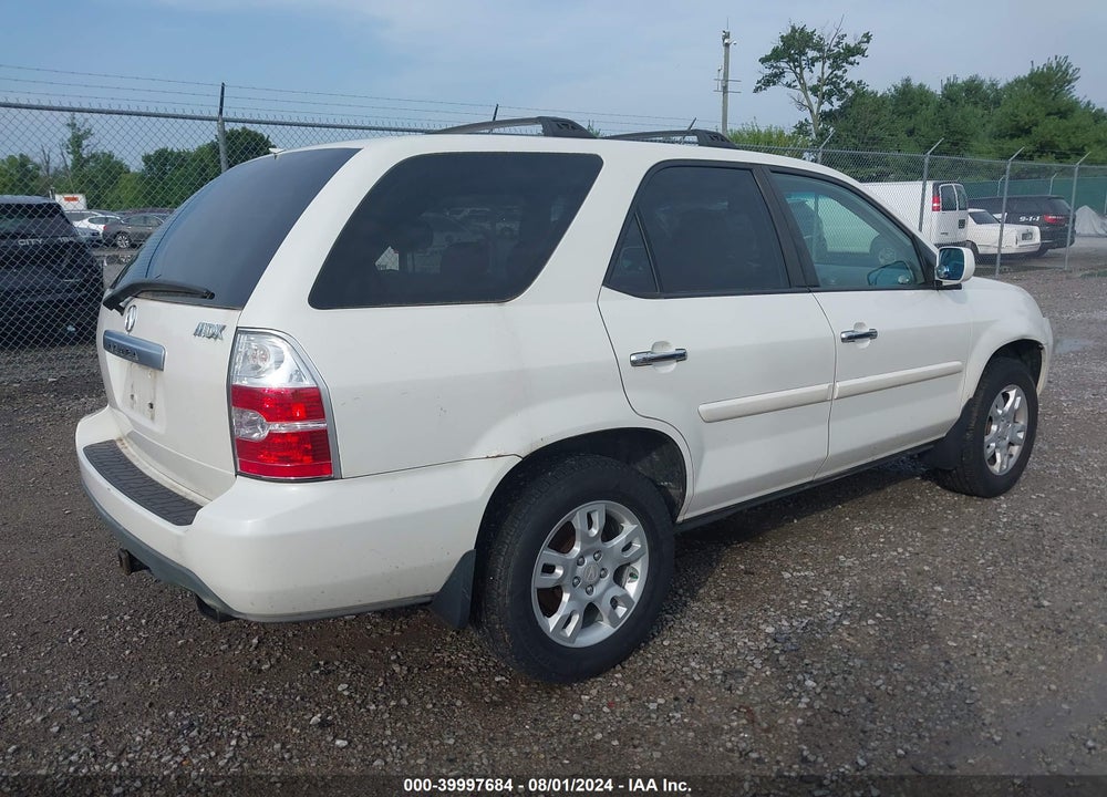 2006 ACURA MDX VIN: 2HNYD18656H508825