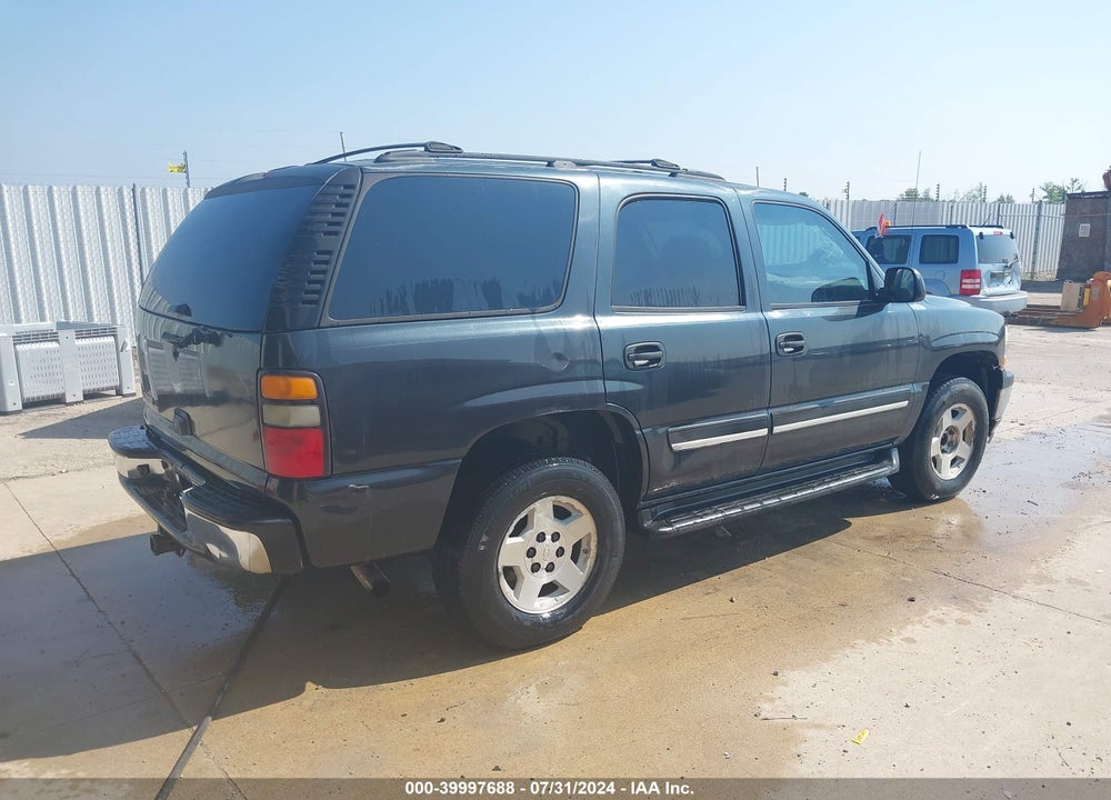 2006 CHEVROLET TAHOE LS VIN: 1GNEC13V66J116372