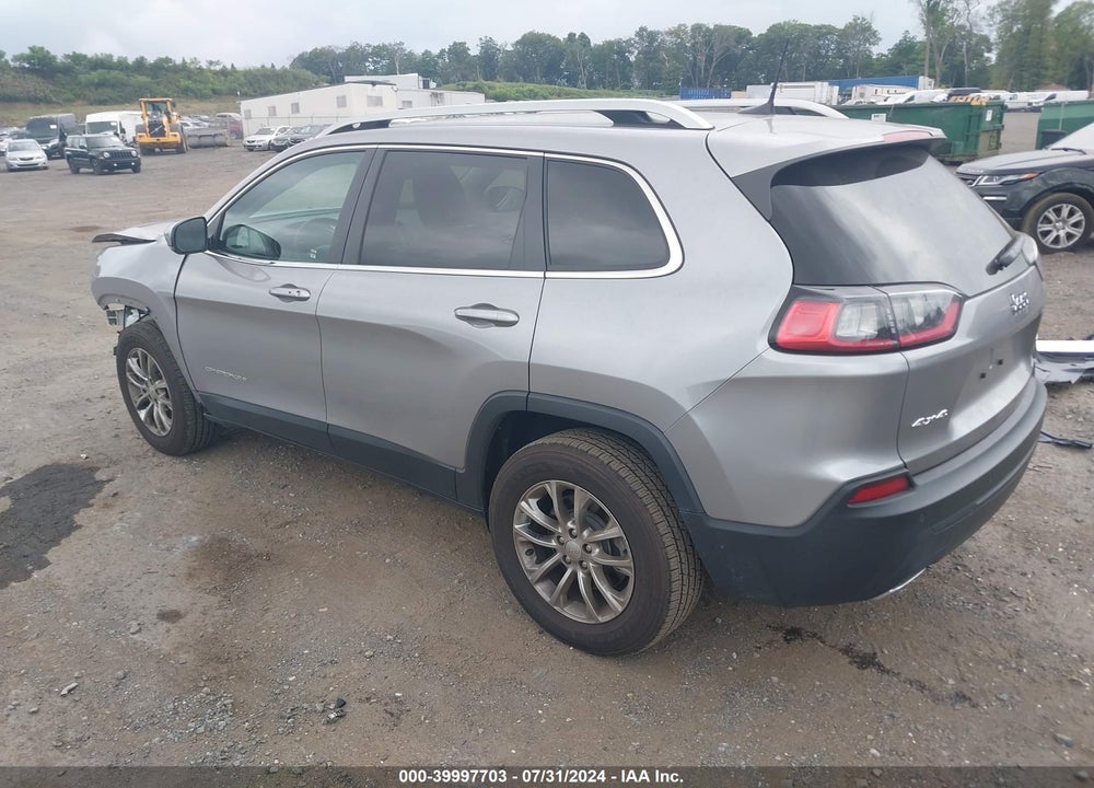 2021 JEEP CHEROKEE LATITUDE LUX 4X4 VIN: 1C4PJMMX0MD166155