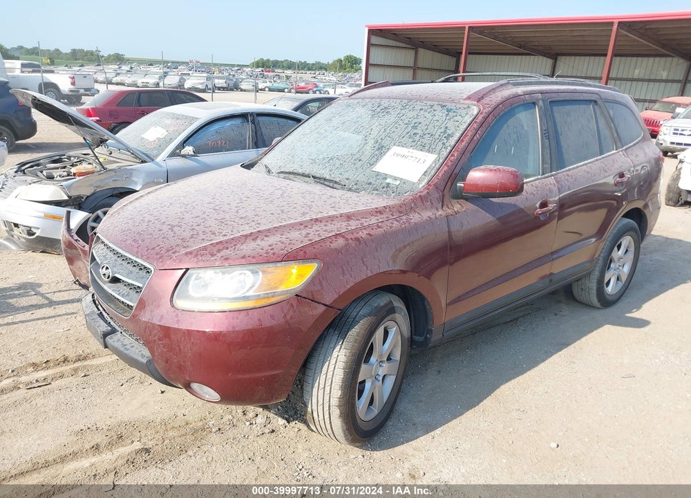 2009 HYUNDAI SANTA FE LIMITED VIN: 5NMSH73E39H323330