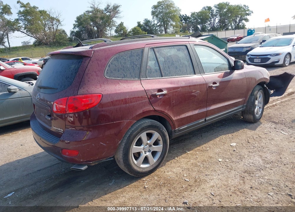 2009 HYUNDAI SANTA FE LIMITED VIN: 5NMSH73E39H323330
