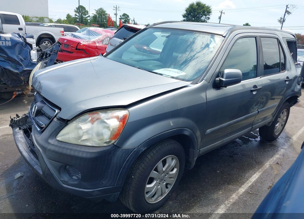 2005 HONDA CR-V EX VIN: SHSRD78855U325209
