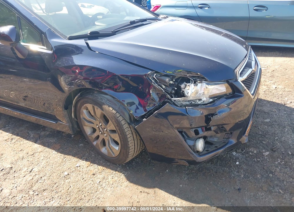 2016 SUBARU IMPREZA VIN: JF1GPAP6XGH310393