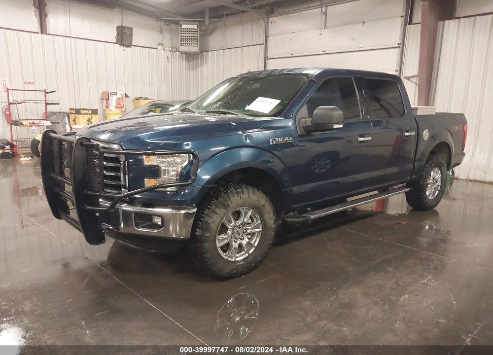 2015 FORD F-150 XLT VIN: 1FTEW1EG2FKD02001