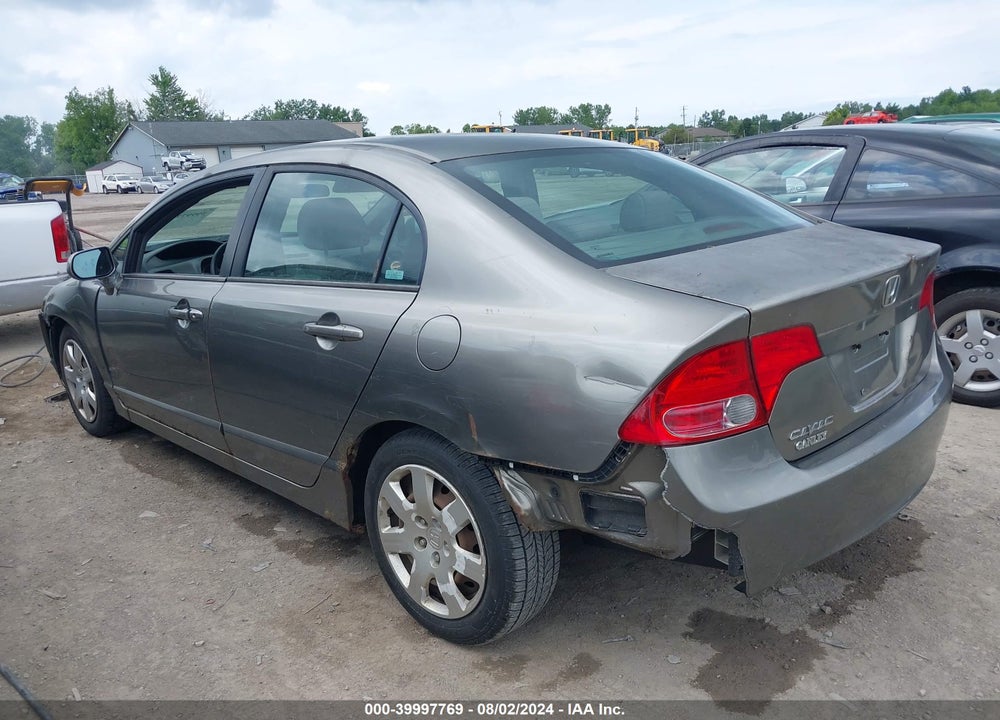 2006 HONDA CIVIC LX VIN: 1HGFA16556L103942