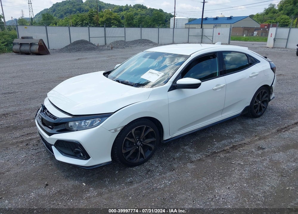2019 HONDA CIVIC SPORT VIN: SHHFK7G4XKU208105