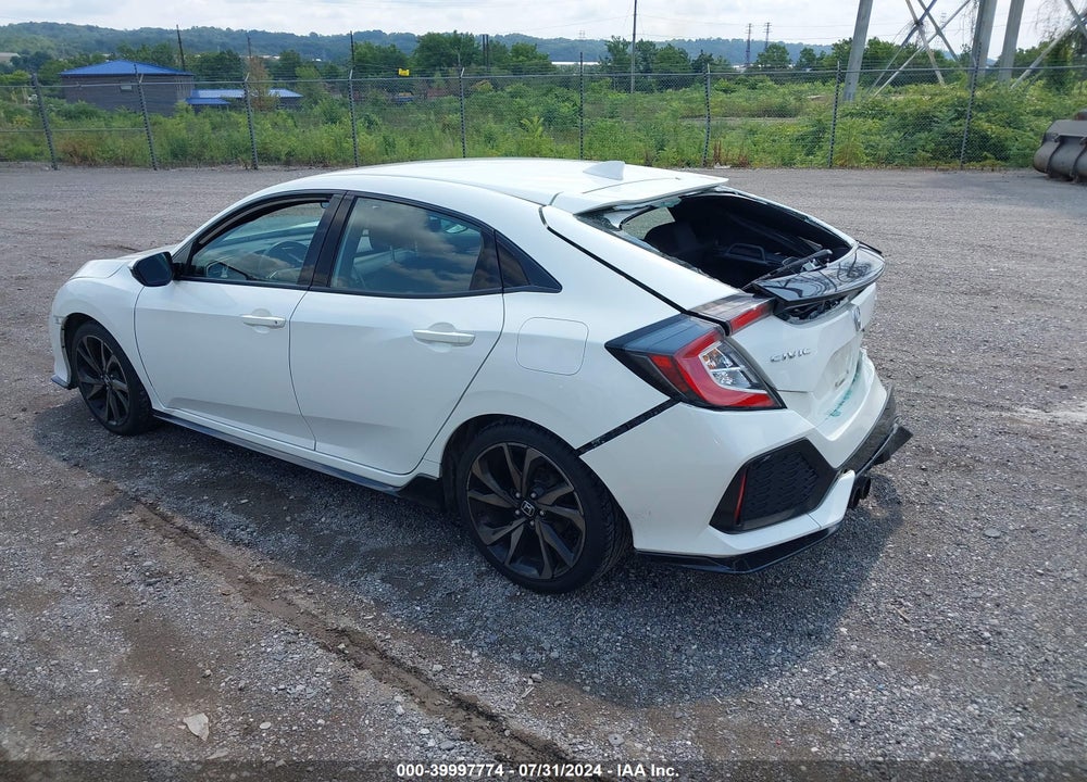 2019 HONDA CIVIC SPORT VIN: SHHFK7G4XKU208105