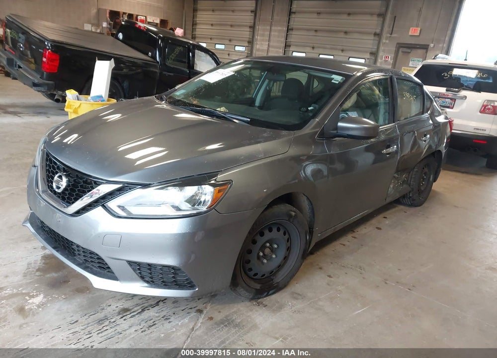 2017 NISSAN SENTRA S VIN: 3N1AB7APXHY283305
