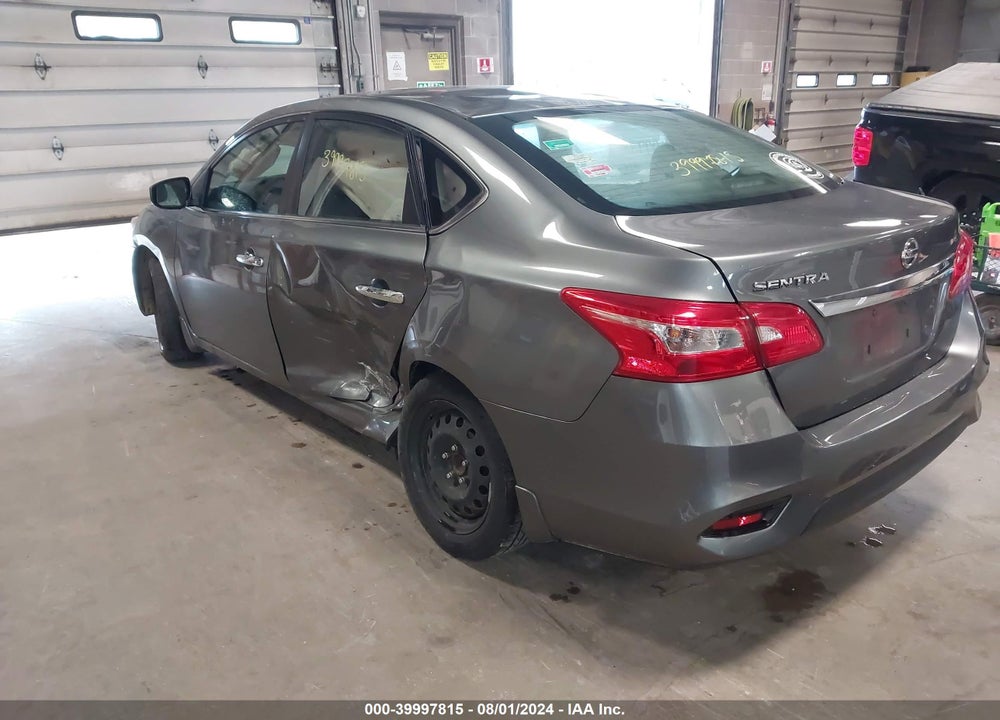2017 NISSAN SENTRA S VIN: 3N1AB7APXHY283305